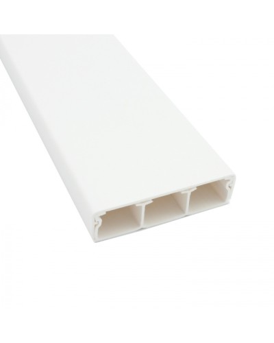 Миниканал 60/3х16мм Экопласт (79012) - U-LITE60/3/16 Миниканал 60/3х16мм Экопласт в Хабаровске Кабель-канал Pintop.ru