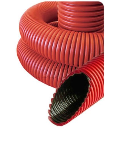 NR110 Гофрированные трубы для прокладки кабеля под землей с протяжкой D110мм (внешн.) (801110) в Хабаровске Труба гофрированная Pintop.ru