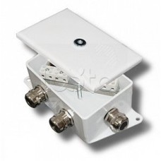 Коробка монтажная огнестойкая Гефест КМ-О (10к*10,0)-IP66-d, шесть вводов 120х80х68