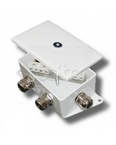 Коробка монтажная огнестойкая Гефест КМ-О (10к*10,0)-IP66-d, три ввода 120х80х68 в Хабаровске Распределительные коробки Pintop.ru