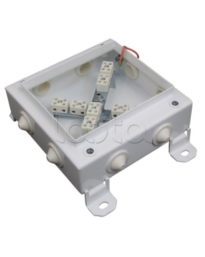 Коробка монтажная огнестойкая Гефест КМ-О (16к*10,0)-IP66 1515, 8 вводов 150х150х60 в Хабаровске Распределительные коробки Pintop.ru