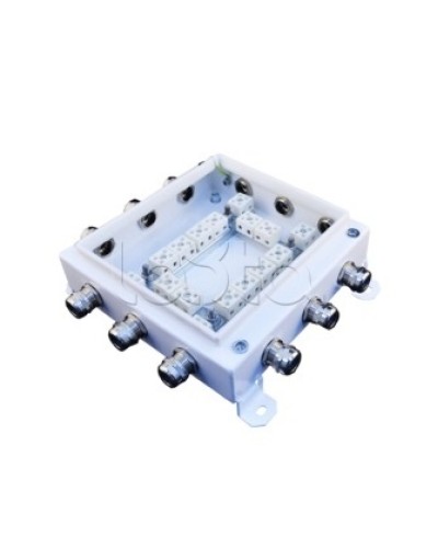 Коробка монтажная огнестойкая Гефест КМ-О (32к*10,0)-IP66 2020, 12 вводов в Хабаровске Распределительные коробки Pintop.ru