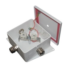 Коробка монтажная огнестойкая Гефест КМ-О (4к)-IP66 четыре ввода 120х120