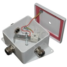 Коробка монтажная огнестойкая Гефест КМ-О (6к)-IP66 три ввода 100х100