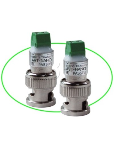 Комплект пассивных приемопередатчиков Инфотех AVT-Nano Passive M в Хабаровске Видеоусилители, Модуляторы, Делители Pintop.ru