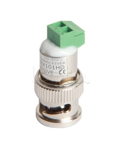 Приемопередатчик AHD/CVI/TVI видеосигнала миниатюрный пассивный Инфотех AVT-TRX101HD в Хабаровске Видеоусилители, Модуляторы, Делители Pintop.ru