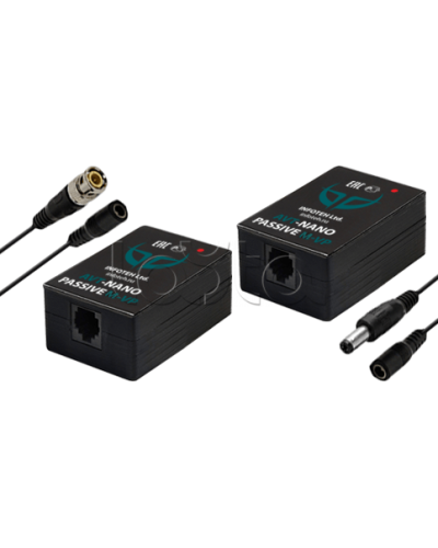 Комплект для передачи видеосигнала Инфотех AVT-Nano Passive M/VP в Хабаровске Видеоусилители, Модуляторы, Делители Pintop.ru