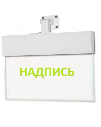 Табло М-220-УЛЬТРА Человек влево стрелка вверх в дверь (универс.крепл.) (ИП Раченков А.В.) в Хабаровске Оповещатели Pintop.ru