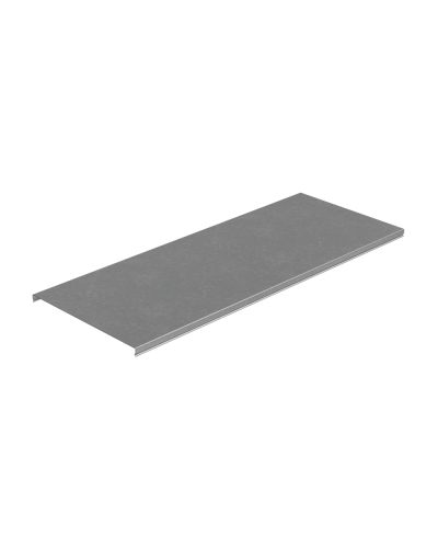 Крышка лотка 300х0,8 L2000 мм ПЛЮС КМ-Профиль (KLplus300-0.8-2000) в Хабаровске Аксессуары для лотков Pintop.ru