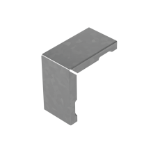 Крышка угла внешнего вертикального 90 гр. прямого 50 мм "ПЛЮС" HD КМ-профиль (KPVLplus90-50 HD)