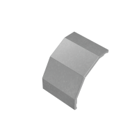 Крышка внешнего вертикального угла 90 гр. 200 мм "ПЛЮС" HD КМ-Профиль (KVLplus90-200 HD)