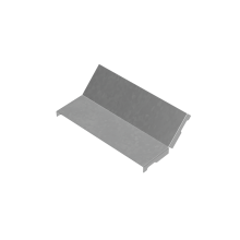 Крышка внутреннего вертикального угла 45 гр. 200 мм "ПЛЮС" HD КМ-Профиль (KNLplus45-200 HD)