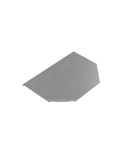 Крышка Т-отвода 150 мм ПЛЮС INOX304 КМ-Профиль (KTDplus150 INOX304) в Хабаровске Аксессуары для лотков Pintop.ru