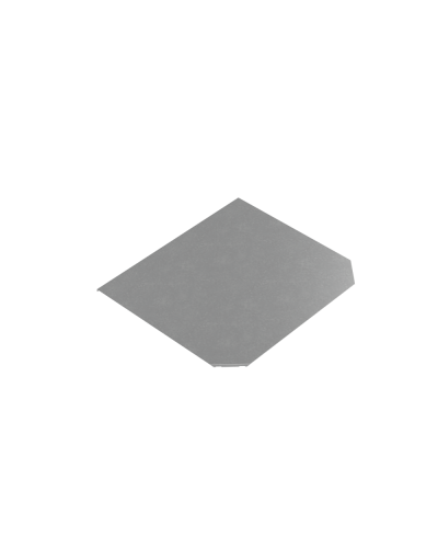 Крышка Т-отвода 600 мм ПЛЮС HD85 КМ-профиль (KTDplus600 HD85) в Хабаровске Аксессуары для лотков Pintop.ru