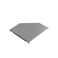 Крышка переходника левого 100-200 мм "ПЛЮС" HD85 КМ-профиль (KPDplus100-200-L HD85)