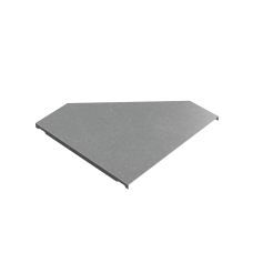 Крышка переходника левого 100-300 мм "ПЛЮС" КМ-Профиль (KPDplus100-300-L)