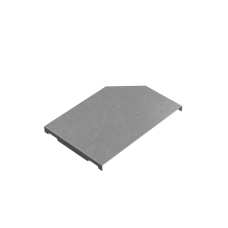 Крышка переходника левого 150-200 мм "ПЛЮС" КМ-Профиль (KPDplus150-200-L)