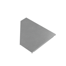 Крышка переходника левого 150-400 мм "ПЛЮС" INOX304 КМ-Профиль (KPDplus150-400-L INOX304)