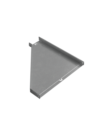 Переходник правый 50х150-600 мм ПЛЮС HD КМ-Профиль (PDplus50-150-600-R HD) в Хабаровске Аксессуары для лотков Pintop.ru