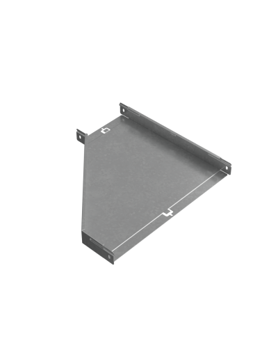 Переходник правый 50х200-500 мм ПЛЮС HD85 КМ-профиль (PDplus50-200-500-R HD85) в Хабаровске Аксессуары для лотков Pintop.ru