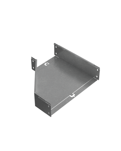 Переходник правый 100х200-400 мм ПЛЮС HD85 КМ-профиль (PDplus100-200-400-R HD85) в Хабаровске Аксессуары для лотков Pintop.ru