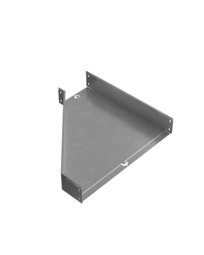 Переходник правый 100х200-600 мм ПЛЮС HD КМ-Профиль (PDplus100-200-600-R HD) в Хабаровске Аксессуары для лотков Pintop.ru