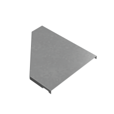 Крышка переходника правого 50-200 мм "ПЛЮС" КМ-Профиль (KPDplus50-200-R)