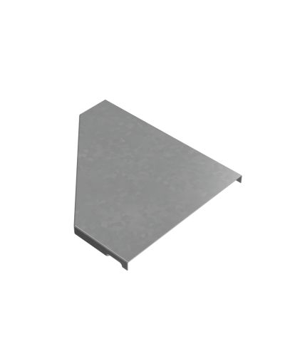 Крышка переходника правого 50-200 мм ПЛЮС КМ-Профиль (KPDplus50-200-R) в Хабаровске Аксессуары для лотков Pintop.ru