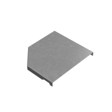 Крышка переходника правого 100-150 мм "ПЛЮС" HD85 КМ-профиль (KPDplus100-150-R HD85)