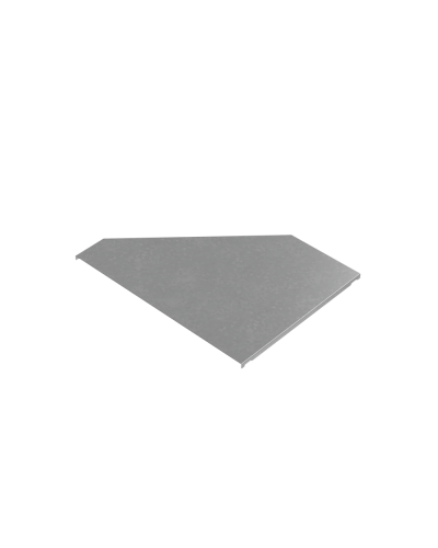 Крышка переходника правого 200-500 мм ПЛЮС HD85 КМ-профиль (KPDplus200-500-R HD85) в Хабаровске Аксессуары для лотков Pintop.ru