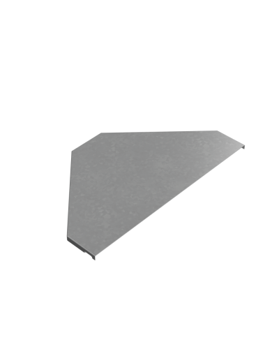 Крышка переходника центрального 100-500 мм ПЛЮС HD85 КМ-профиль (KPDplus100-500-C HD85) в Хабаровске Аксессуары для лотков Pintop.ru