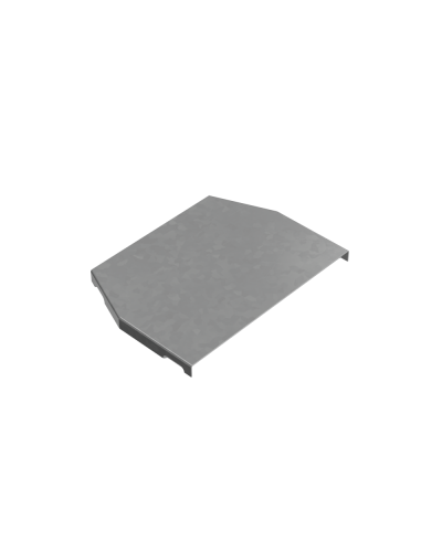 Крышка переходника центрального 150-200 мм ПЛЮС КМ-Профиль (KPDplus150-200-C) в Хабаровске Аксессуары для лотков Pintop.ru