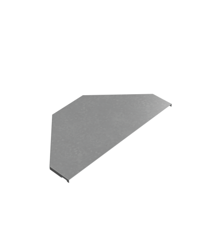 Крышка переходника центрального 150-500 мм ПЛЮС КМ-Профиль (KPDplus150-500-C) в Хабаровске Аксессуары для лотков Pintop.ru