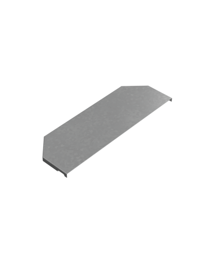 Крышка переходника центрального 300-400 мм ПЛЮС HD КМ-Профиль (KPDplus300-400-C HD) в Хабаровске Аксессуары для лотков Pintop.ru