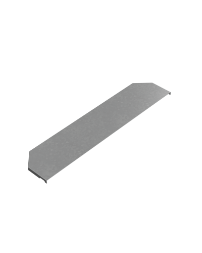 Крышка переходника центрального 500-600 мм ПЛЮС INOX304 КМ-Профиль (KPDplus500-600-C INOX304) в Хабаровске Аксессуары для лотков Pintop.ru