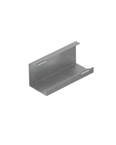 Крышка поворота лотка по оси против часовой стрелке 50 мм ПЛЮС HD КМ-профиль (KPOLplus50 HD) в Хабаровске Аксессуары для лотков Pintop.ru