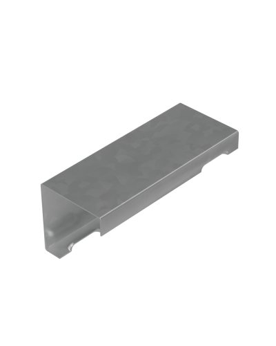 Крышка поворота лотка по оси по часовой стрелке 50 мм ПЛЮС КМ-профиль (KPORplus50) в Хабаровске Аксессуары для лотков Pintop.ru