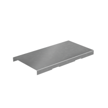 Крышка угла вертикального внешнего 150 мм с разворотом трассы на 90 гр. "ПЛЮС" КМ-Профиль (KVLPDplus90-150)