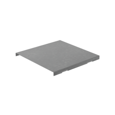 Крышка на угол внешний вертикальный 100х500 мм с разворотом трассы на 180 гр. "ПЛЮС" КМ-Профиль (KVLTDplus90-100-500)