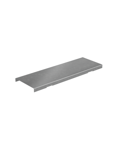 Крышка Т-отвода вертикального 150 мм с разворотом на 90 гр. ПЛЮС КМ-профиль (KTDVplus90-150) в Хабаровске Аксессуары для лотков Pintop.ru