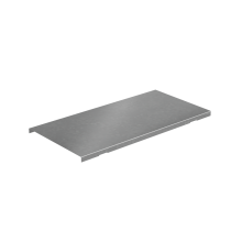 Крышка Т-отвода вертикального 200 мм с разворотом на 90 гр. "ПЛЮС" INOX304 КМ-Профиль (KTDVplus90-200 INOX304)