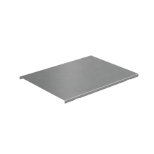 Крышка на вертикальный Т-ответвитель переходник 600-100 мм с разворотом трассы на 90 гр. "ПЛЮС" (нижняя часть меньше исходной) HD КМ-Профиль (KTDPSplus90-600-100 HD)