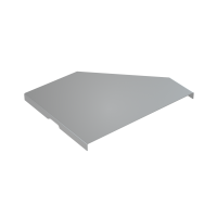 Крышка переходника левого 100-150 мм КМ-Профиль (KPD100-150-L)