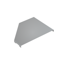 Крышка переходника правого 50-300 мм КМ-Профиль (KPD50-300-R)