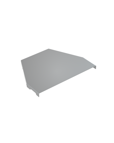 Крышка переходника центрального 150-300 мм КМ-Профиль (KPD150-300-C) в Хабаровске Аксессуары для лотков Pintop.ru