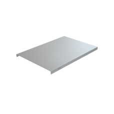 Крышка на вертикальный Т-ответвитель переходник 200-100 мм с разворотом трассы на 90 гр. (нижняя часть меньше исходной) КМ-Профиль (KTDPS90-200-100)