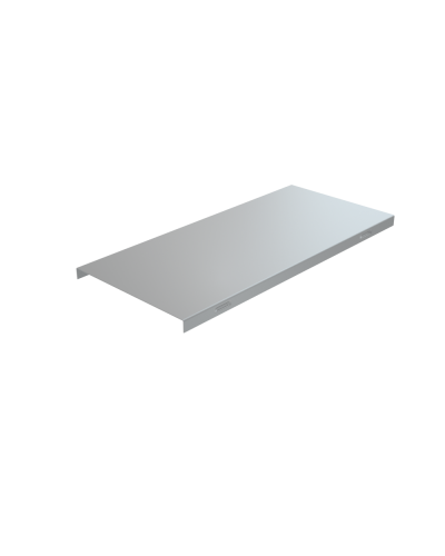 Крышка Т-отвода вертикального 100 мм с разворотом на 90 гр. КМ-Профиль (KTDV90-100) в Хабаровске Аксессуары для лотков Pintop.ru