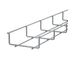 Проволочный лоток 35х400 L3000 мм INOX304 КМ-Профиль (PL35-400-3000 INOX304)