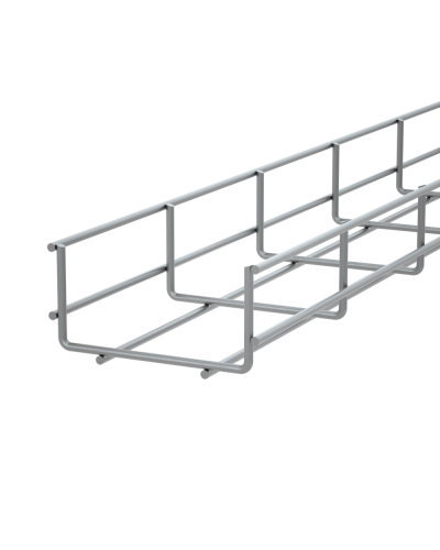 Проволочный лоток 50х100 L3000 мм INOX304 КМ-Профиль (PL50-100-3000 INOX304) в Хабаровске Кабельные лотки Pintop.ru