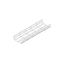Проволочный лоток 50х200 L3000 мм INOX304 КМ-Профиль (PL50-200-3000 INOX304)